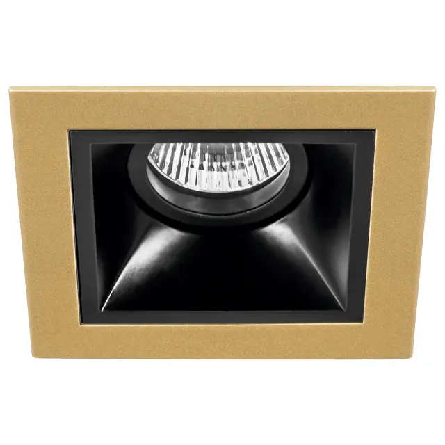 Точечный светильник Lightstar D51307 DOMINO — золотой