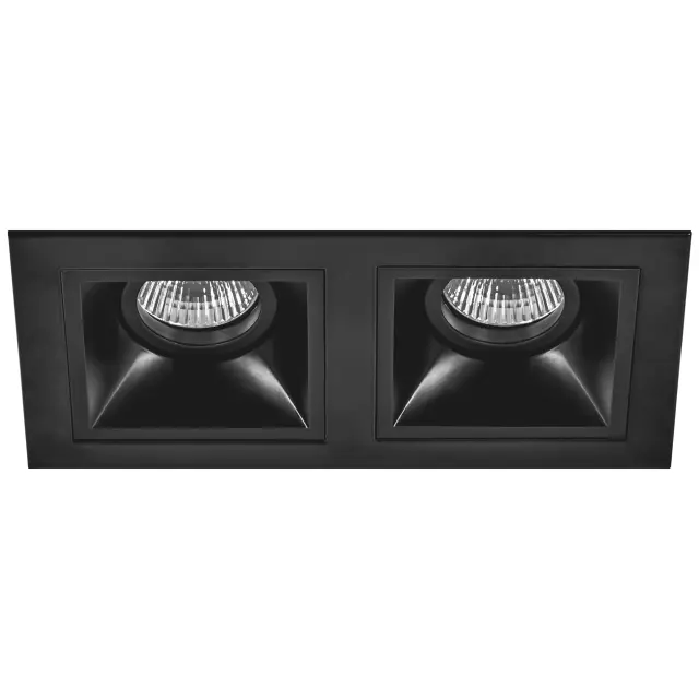 Точечный светильник Lightstar D5270707 DOMINO — черный