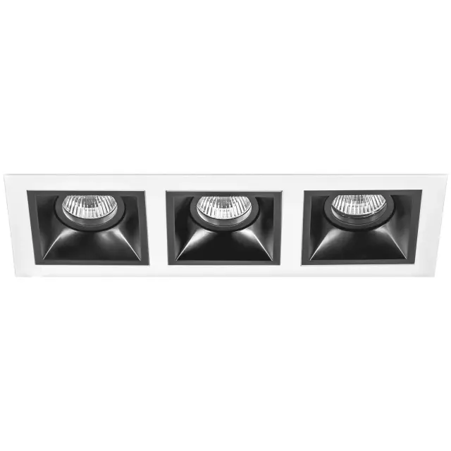 Точечный светильник Lightstar D536070707 DOMINO — белый