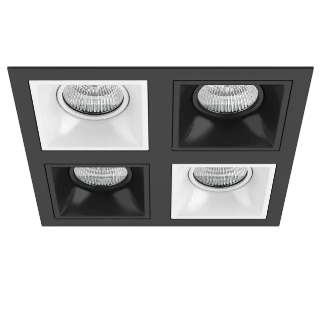Точечный светильник Lightstar D54706070607 DOMINO — белый