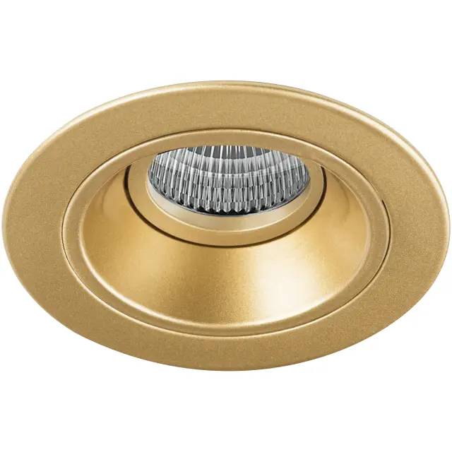 Точечный светильник Lightstar D61303 DOMINO — золотой