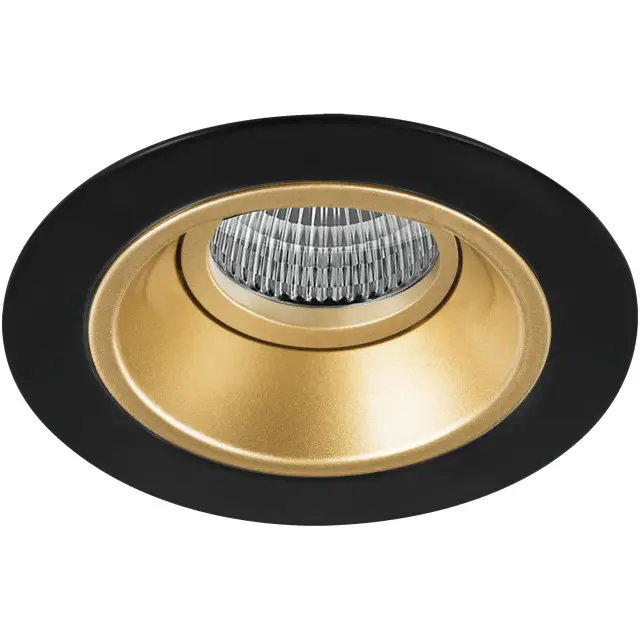 Точечный светильник Lightstar D61703 DOMINO — черный