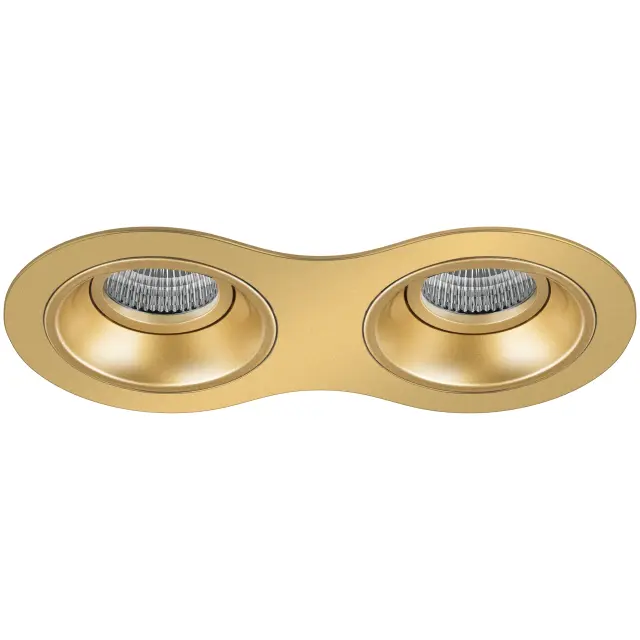 Точечный светильник Lightstar D6230303 DOMINO — золотой