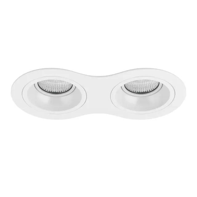Точечный светильник Lightstar D6260606 DOMINO — белый