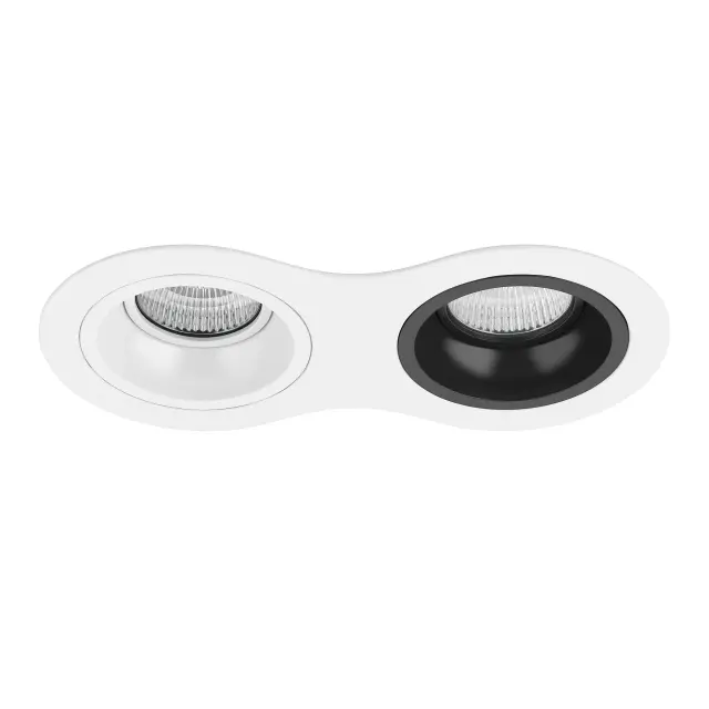 Точечный светильник Lightstar D6260607 DOMINO — белый