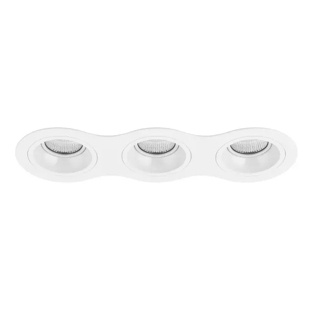 Точечный светильник Lightstar D636060606 DOMINO — белый
