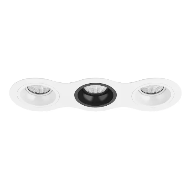 Точечный светильник Lightstar D636060706 DOMINO — белый