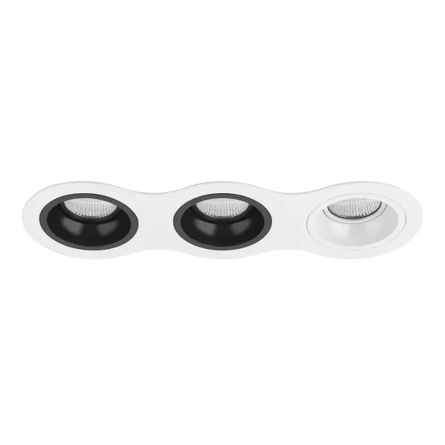 Точечный светильник Lightstar D636070706 DOMINO — белый