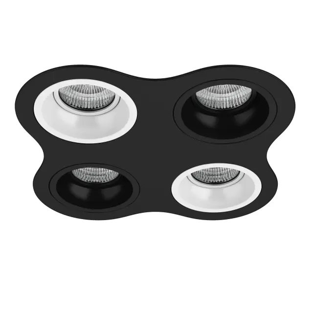 Точечный светильник Lightstar D64706070607 DOMINO — белый
