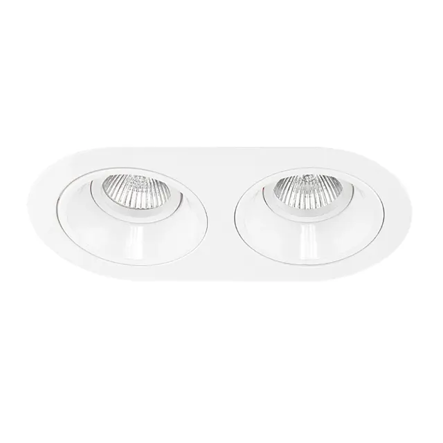 Точечный светильник Lightstar D6560606 DOMINO — белый