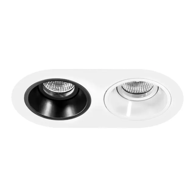 Точечный светильник Lightstar D6560607 DOMINO — белый