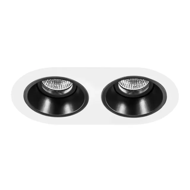 Точечный светильник Lightstar D6560707 DOMINO — белый