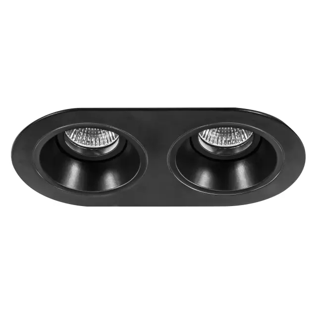 Точечный светильник Lightstar D6570707 DOMINO — черный