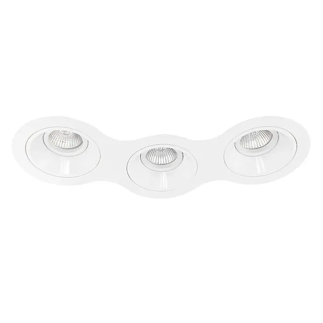 Точечный светильник Lightstar D696060606 DOMINO — белый