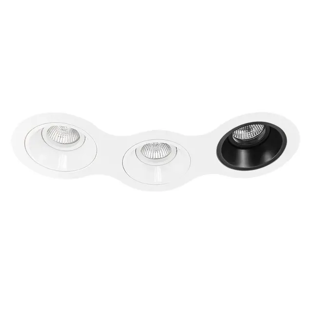 Точечный светильник Lightstar D696060607 DOMINO — белый