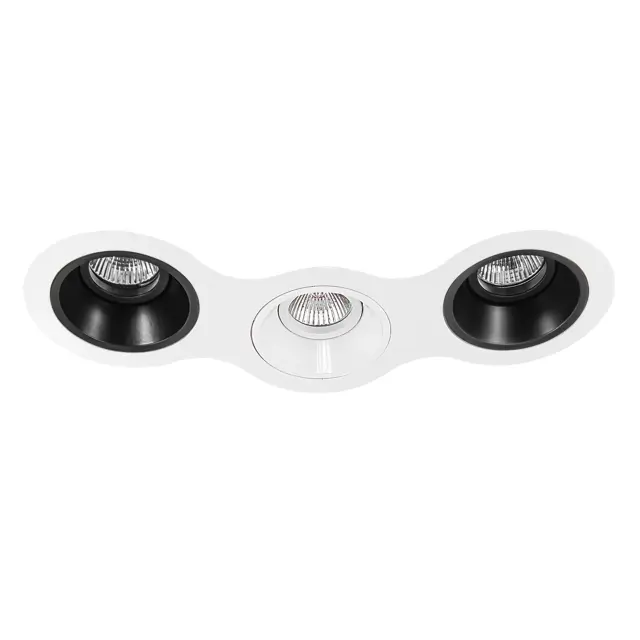 Точечный светильник Lightstar D696070607 DOMINO — белый