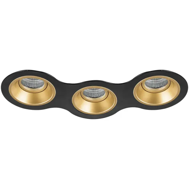 Точечный светильник Lightstar D697030303 DOMINO — черный