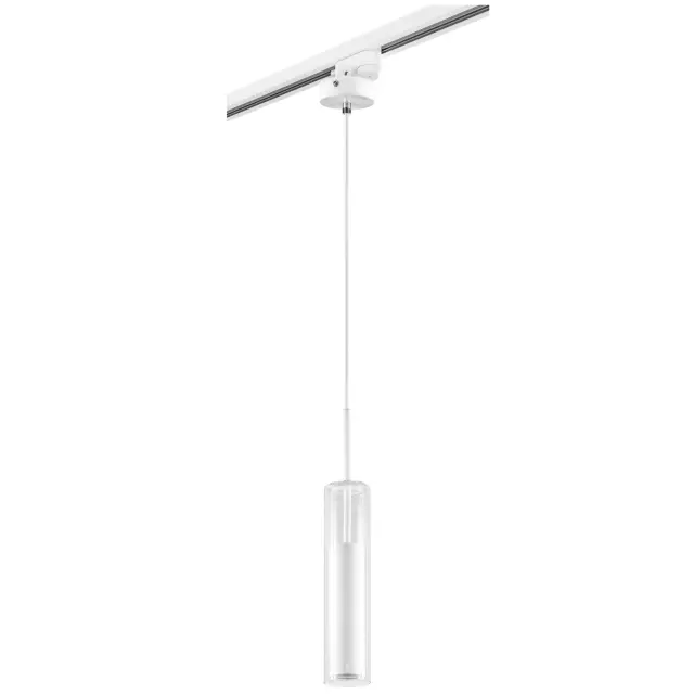 Светильник для однофазного трека Lightstar L1T756016 CILINO — белый