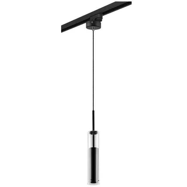 Светильник для однофазного трека Lightstar L1T756017 CILINO — черный