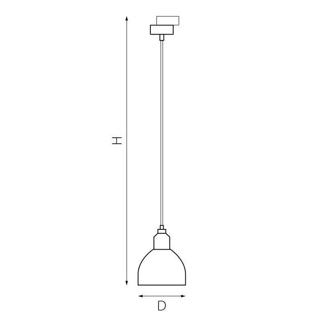 Светильник для однофазного трека Lightstar L1T865017 LOFT — черный, ракурс 2