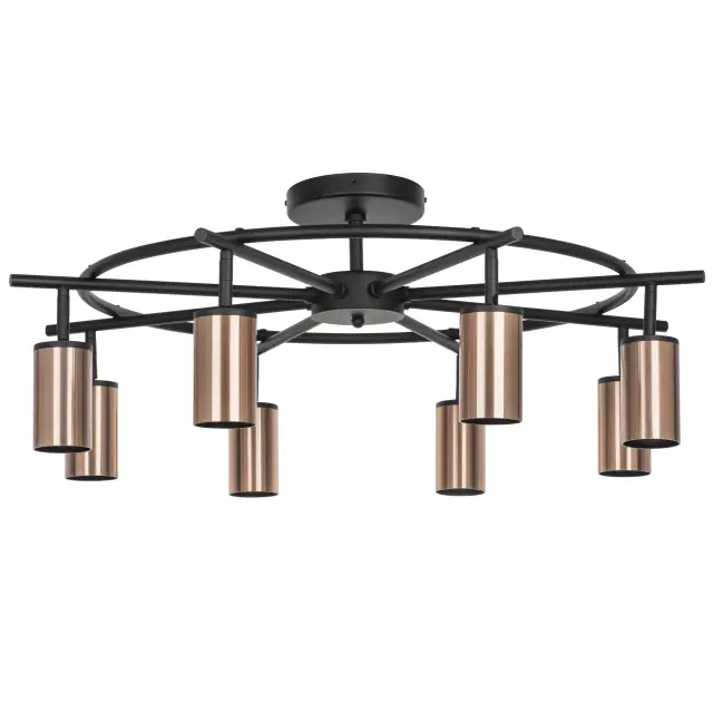 Люстра Lightstar LR718308 RULLO — черный