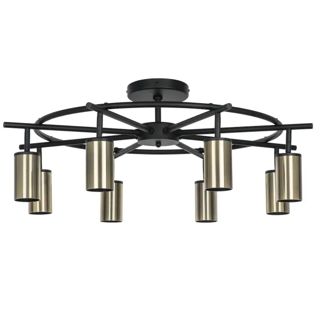 Люстра Lightstar LR718318 RULLO — черный