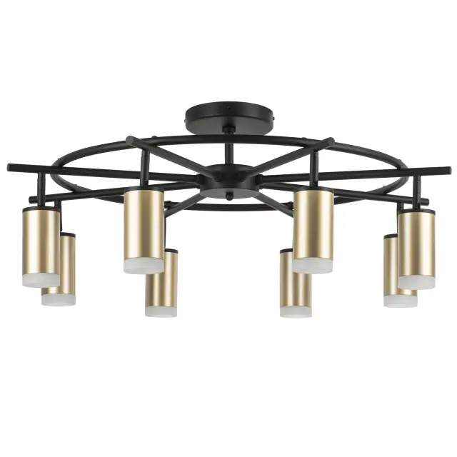 Люстра Lightstar LR7184080 RULLO — черный