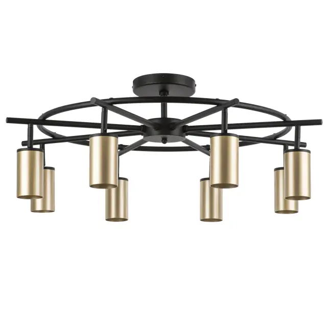 Люстра Lightstar LR718408 RULLO — черный