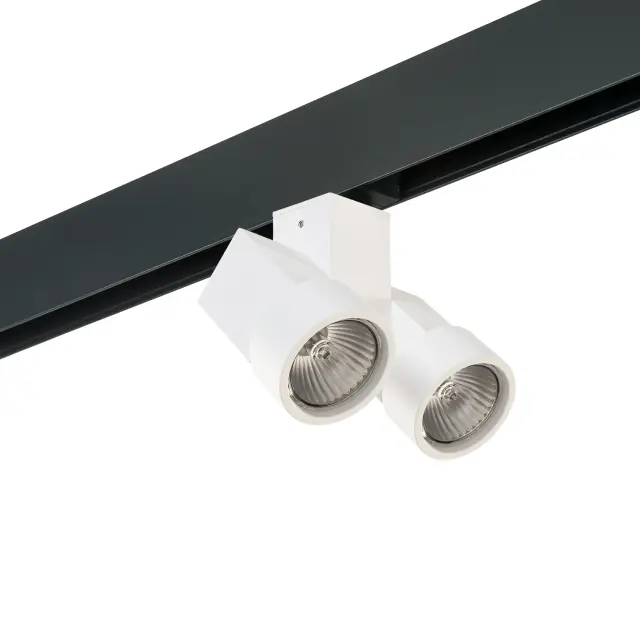 Светильник для однофазного трека Lightstar PRO051036 ILLUMO X2 — белый