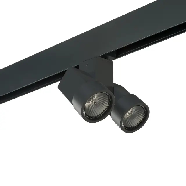 Светильник для однофазного трека Lightstar PRO051037 ILLUMO X2 — черный