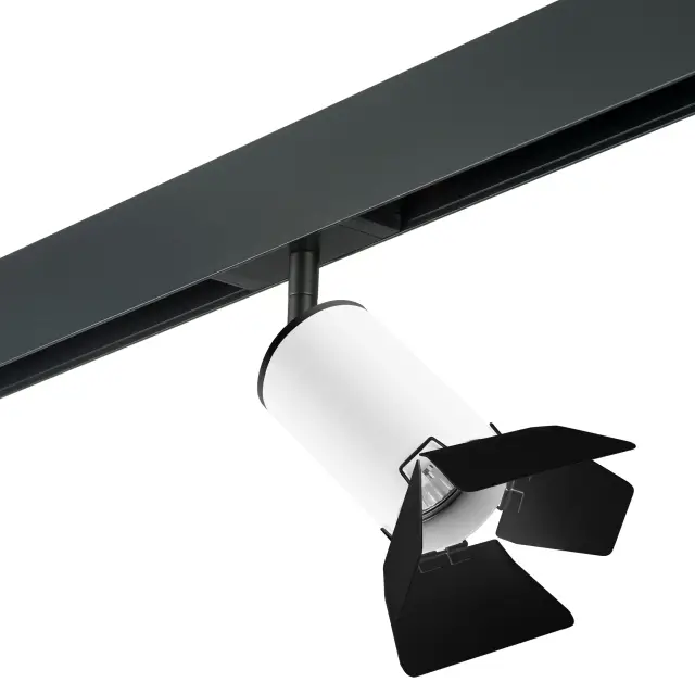 Светильник для однофазного трека Lightstar PRO436437 RULLO — черный