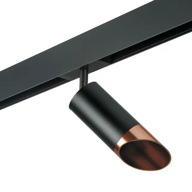 Светильник для однофазного трека Lightstar PRO437130 RULLO — черный