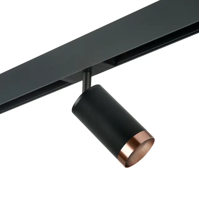 Светильник для однофазного трека Lightstar PRO437430 RULLO — черный