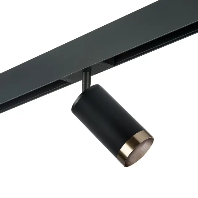 Светильник для однофазного трека Lightstar PRO437431 RULLO — черный