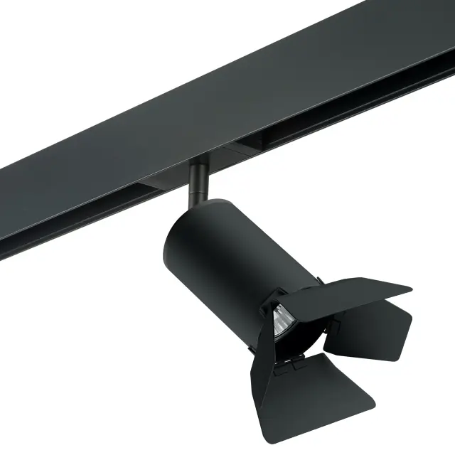 Светильник для однофазного трека Lightstar PRO437437 RULLO — черный