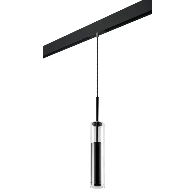 Светильник для однофазного трека Lightstar PRO756017 CILINO — черный