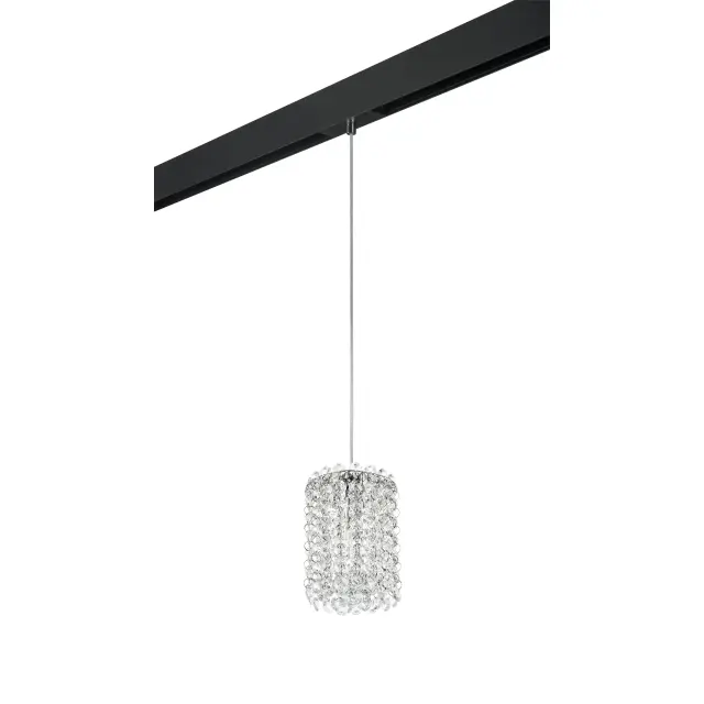 Светильник для однофазного трека Lightstar PRO795314 CRISTALLO — хром