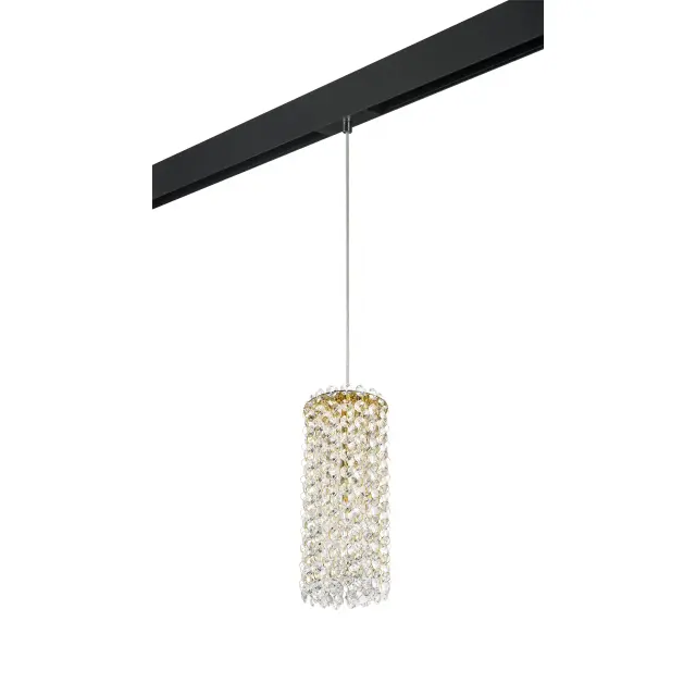 Светильник для однофазного трека Lightstar PRO795322 CRISTALLO — золотой