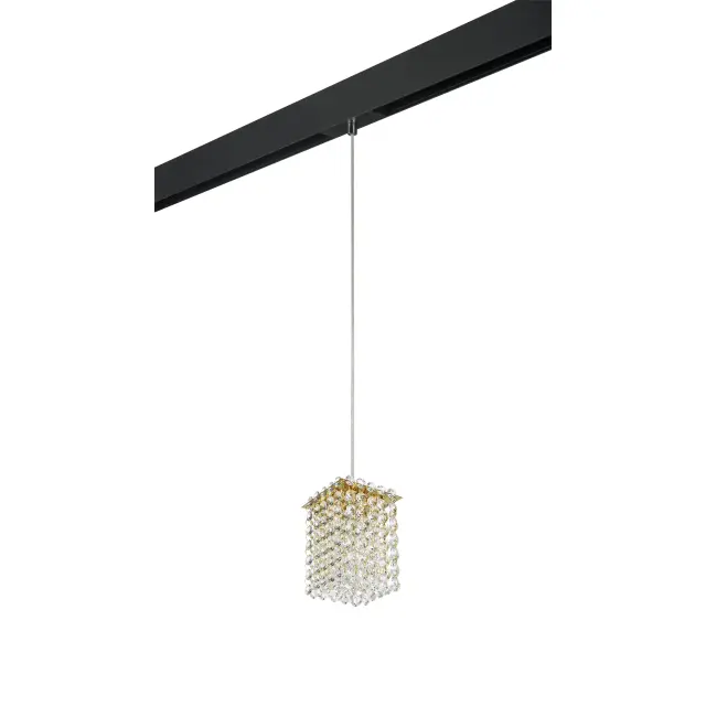 Светильник для однофазного трека Lightstar PRO795412 CRISTALLO — золотой