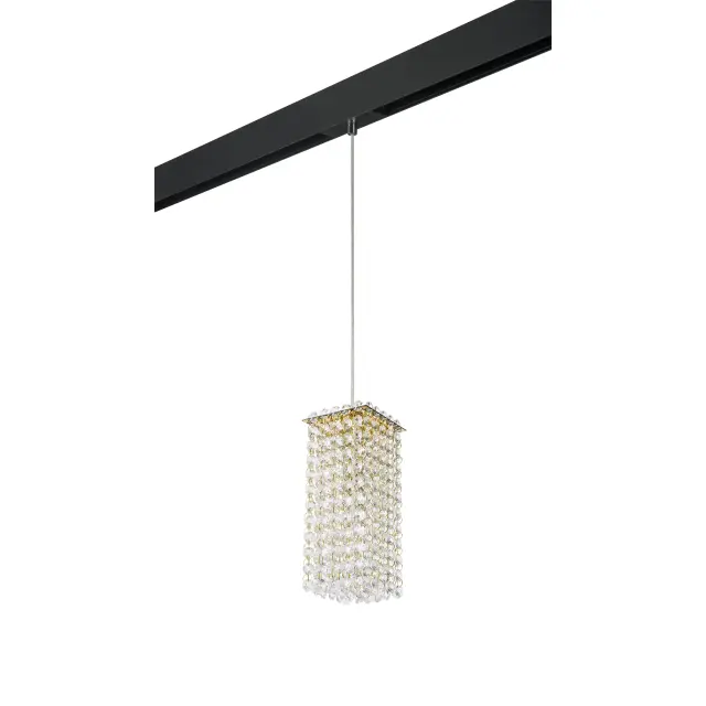 Светильник для однофазного трека Lightstar PRO795422 CRISTALLO — золотой