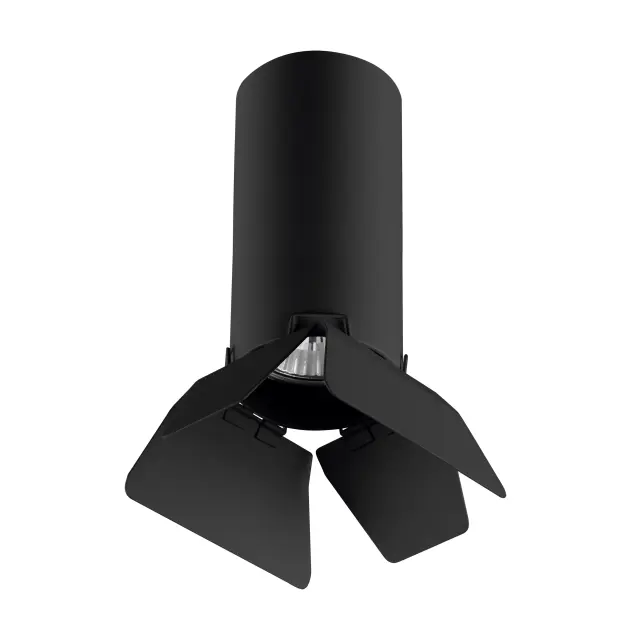 Точечный светильник Lightstar R487437 RULLO — черный
