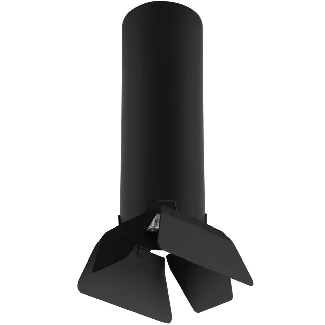 Точечный светильник Lightstar R497437 RULLO — черный