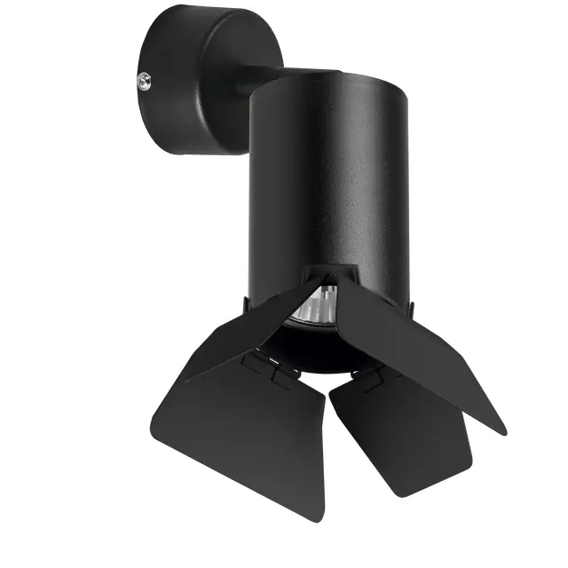 Спот Lightstar RB437437 RULLO — черный