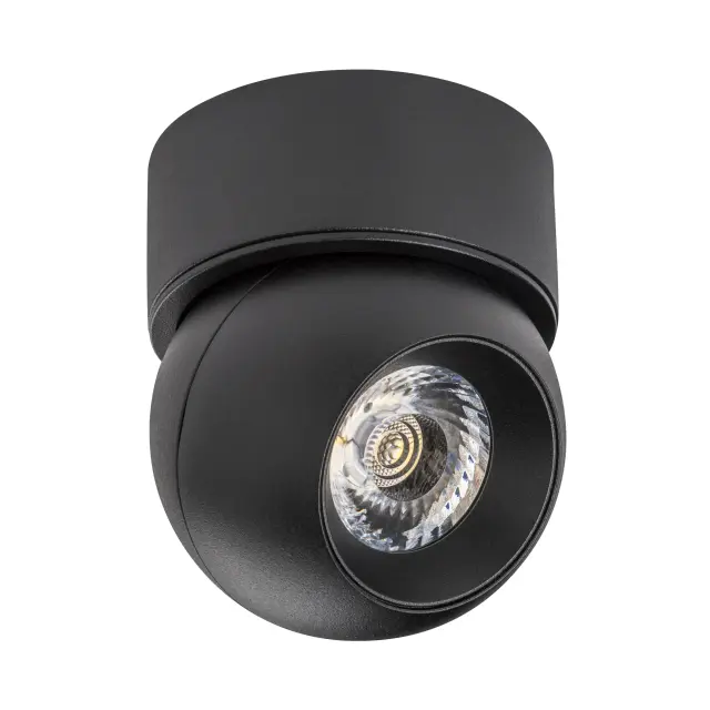 Точечный светильник Lightstar i07207 INTERO BALL — черный