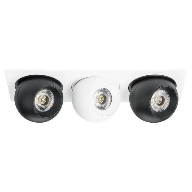 Точечный светильник Lightstar i536726272 INTERO BALL — белый