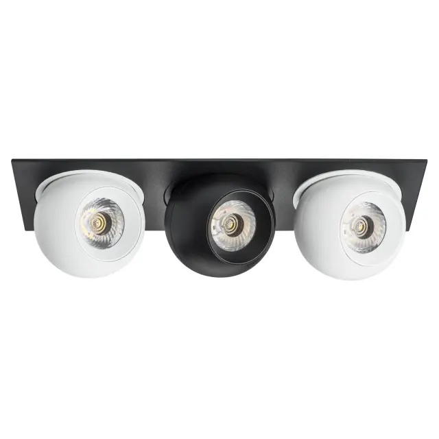 Точечный светильник Lightstar i537627262 INTERO BALL — черный