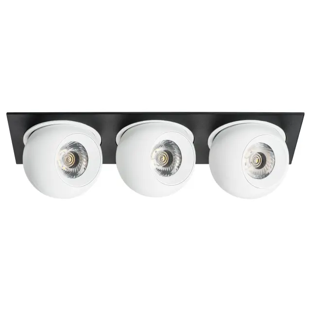 Точечный светильник Lightstar i537646464 INTERO BALL — черный