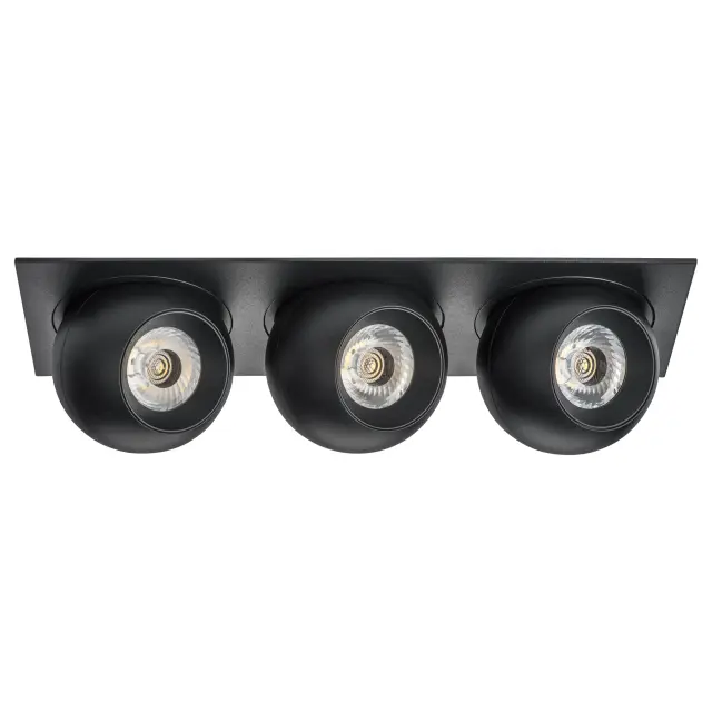 Точечный светильник Lightstar i537727272 INTERO BALL — черный