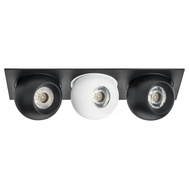 Точечный светильник Lightstar i537746474 INTERO BALL — черный