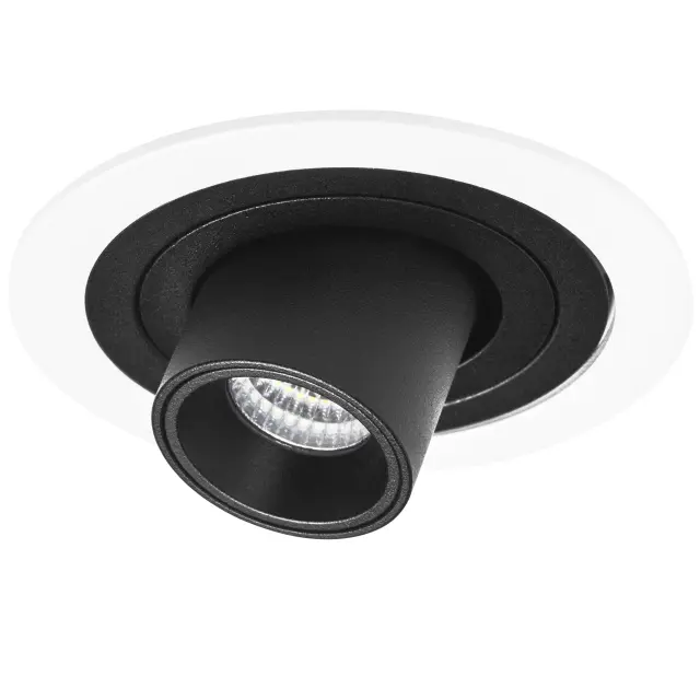 Точечный светильник Lightstar i616172 INTERO TUBO — черный